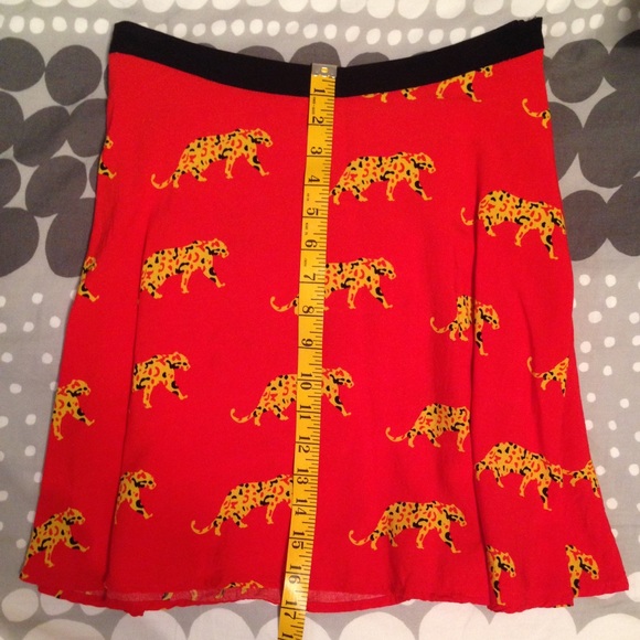 IMPULSE cheetah print matching set top & skirt - Picture 6 of 7